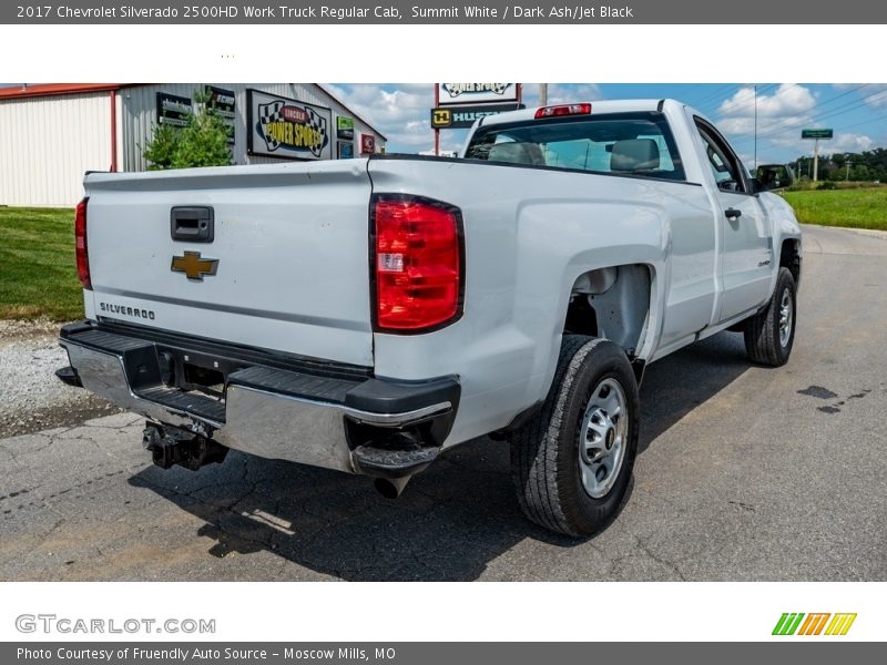 Summit White / Dark Ash/Jet Black 2017 Chevrolet Silverado 2500HD Work Truck Regular Cab