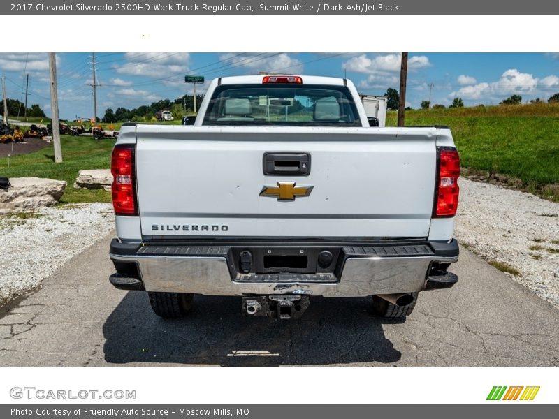Summit White / Dark Ash/Jet Black 2017 Chevrolet Silverado 2500HD Work Truck Regular Cab