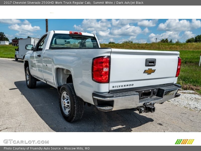 Summit White / Dark Ash/Jet Black 2017 Chevrolet Silverado 2500HD Work Truck Regular Cab