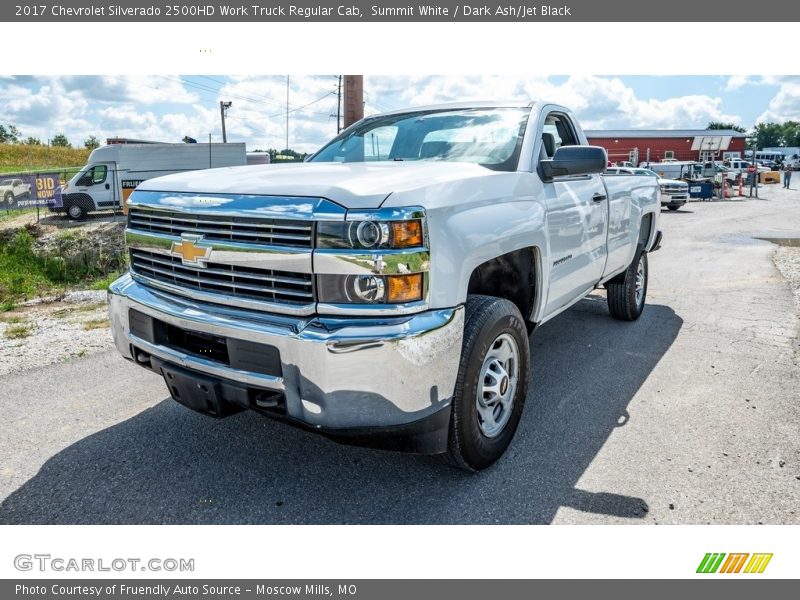 Summit White / Dark Ash/Jet Black 2017 Chevrolet Silverado 2500HD Work Truck Regular Cab