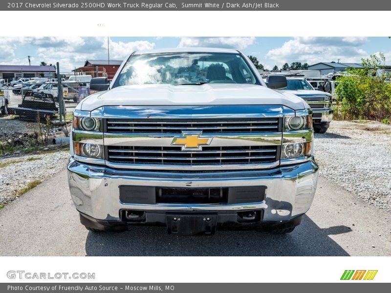 Summit White / Dark Ash/Jet Black 2017 Chevrolet Silverado 2500HD Work Truck Regular Cab