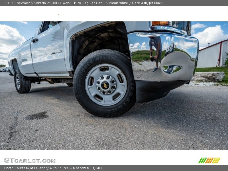 Summit White / Dark Ash/Jet Black 2017 Chevrolet Silverado 2500HD Work Truck Regular Cab