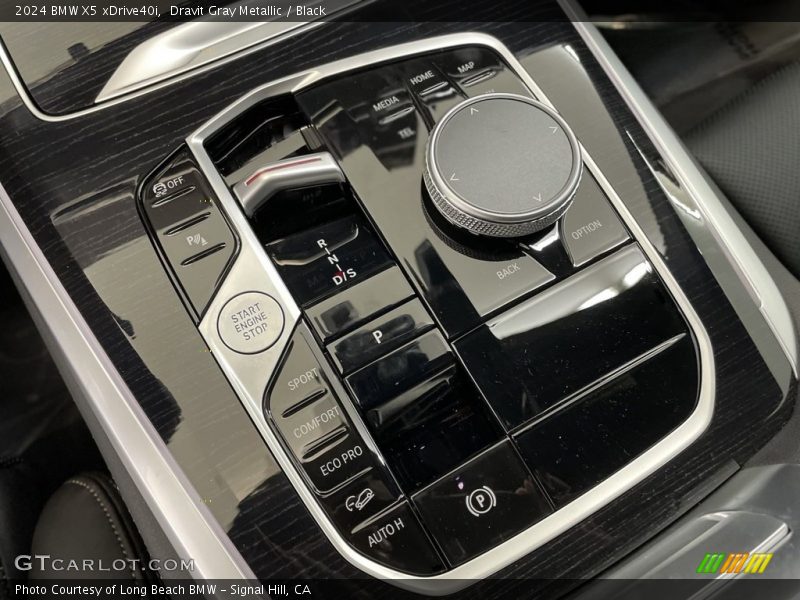 Dravit Gray Metallic / Black 2024 BMW X5 xDrive40i
