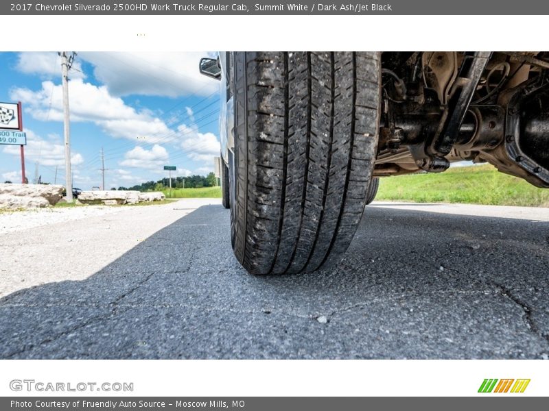 Summit White / Dark Ash/Jet Black 2017 Chevrolet Silverado 2500HD Work Truck Regular Cab