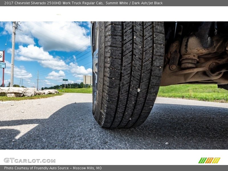 Summit White / Dark Ash/Jet Black 2017 Chevrolet Silverado 2500HD Work Truck Regular Cab