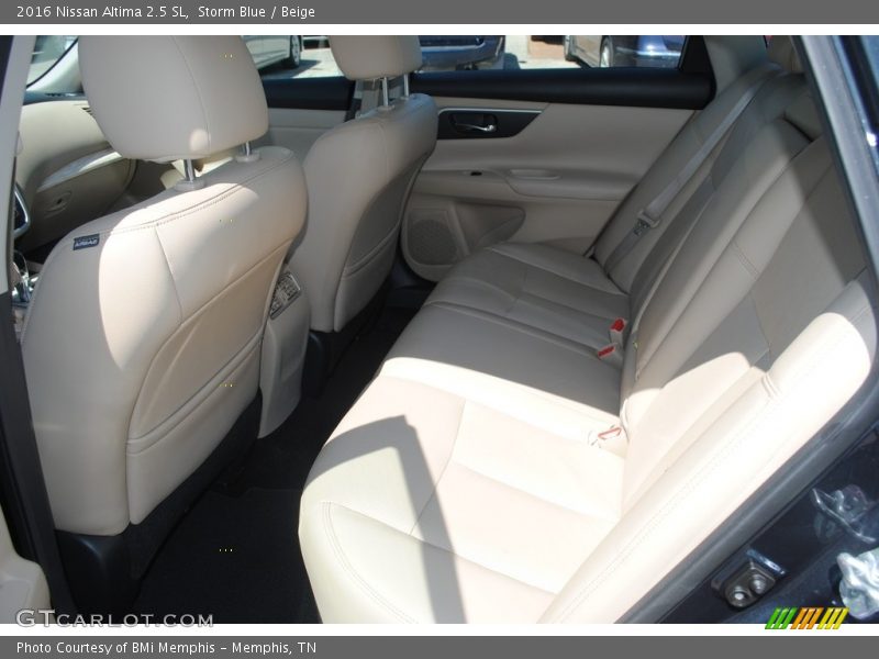 Storm Blue / Beige 2016 Nissan Altima 2.5 SL