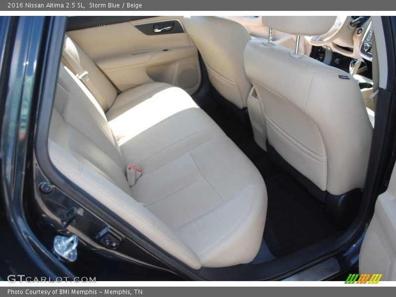 Storm Blue / Beige 2016 Nissan Altima 2.5 SL