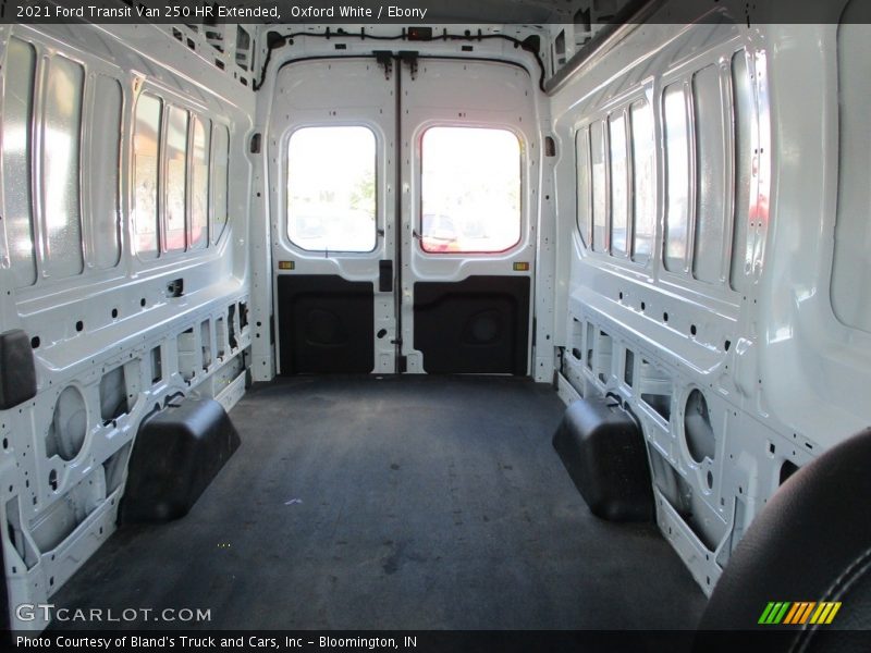 Oxford White / Ebony 2021 Ford Transit Van 250 HR Extended