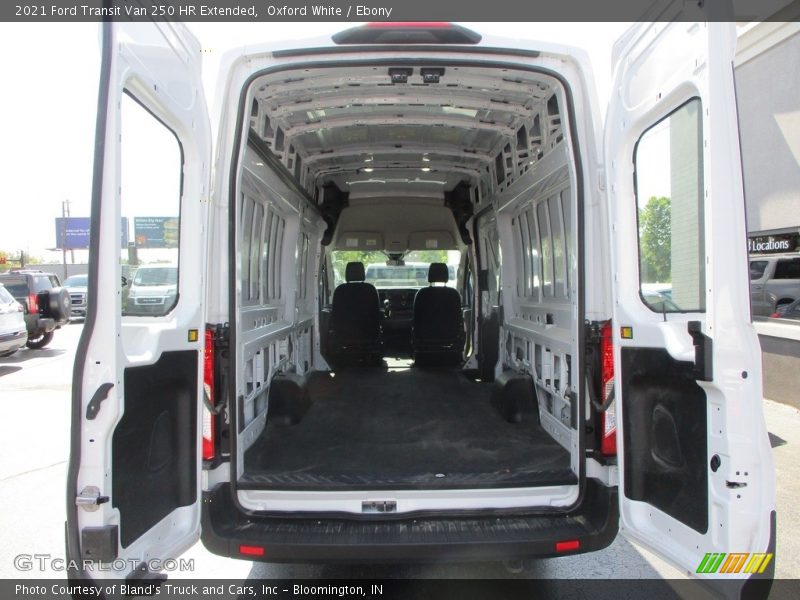 Oxford White / Ebony 2021 Ford Transit Van 250 HR Extended