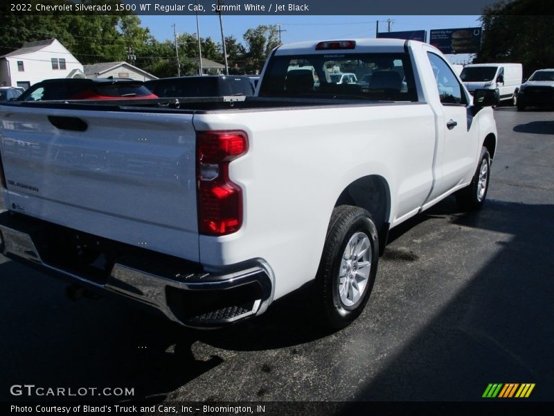Summit White / Jet Black 2022 Chevrolet Silverado 1500 WT Regular Cab