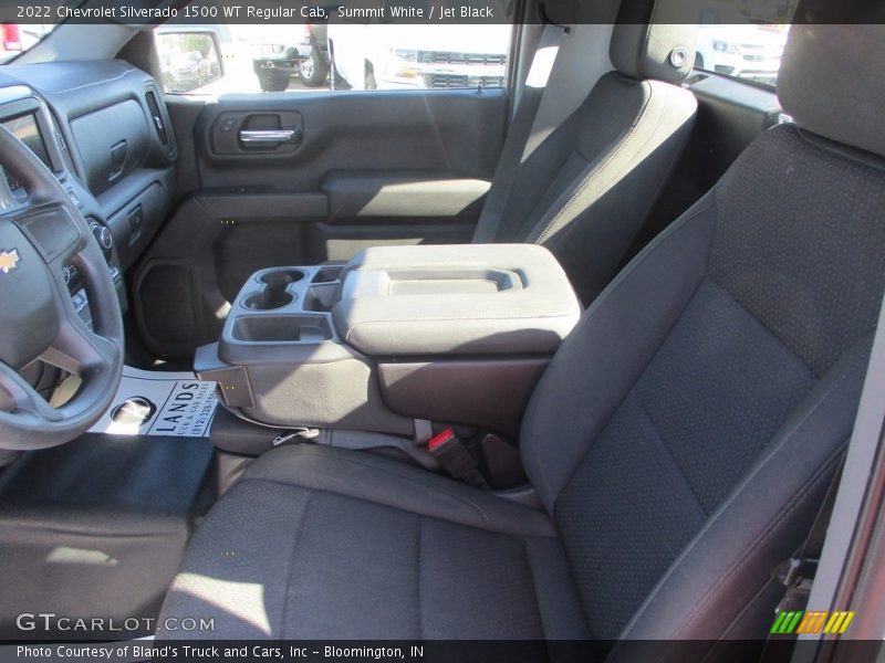 Summit White / Jet Black 2022 Chevrolet Silverado 1500 WT Regular Cab