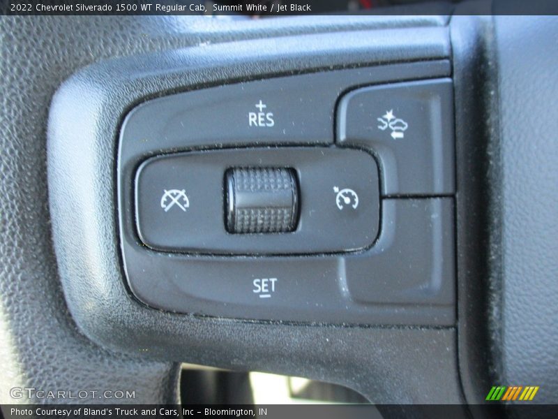 Summit White / Jet Black 2022 Chevrolet Silverado 1500 WT Regular Cab