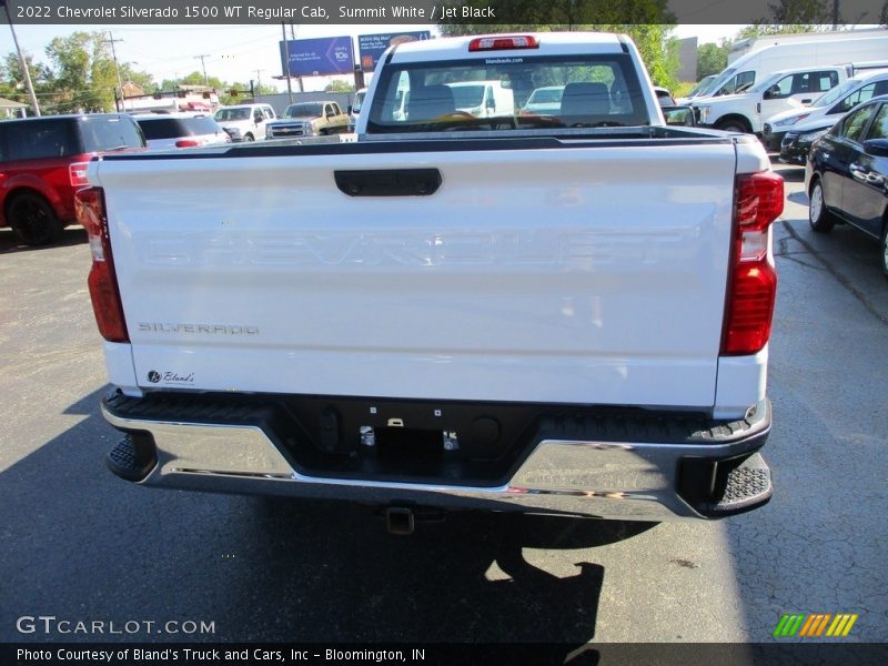 Summit White / Jet Black 2022 Chevrolet Silverado 1500 WT Regular Cab