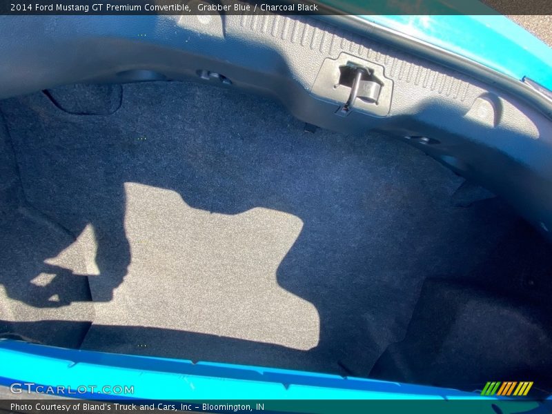 Grabber Blue / Charcoal Black 2014 Ford Mustang GT Premium Convertible