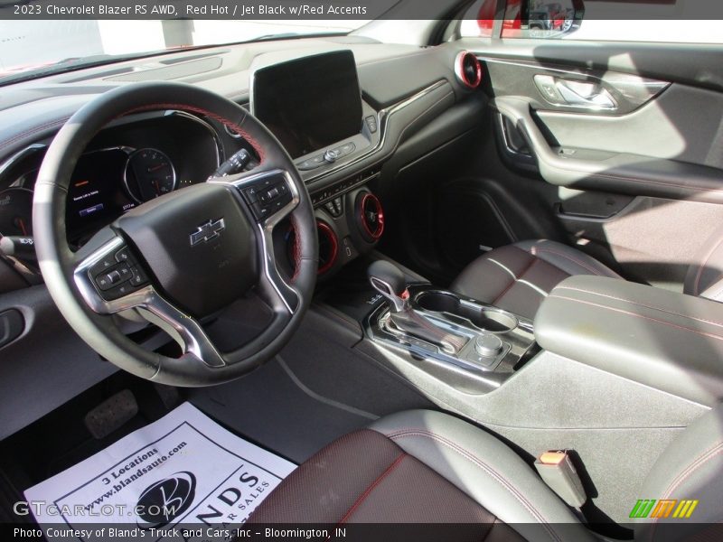 Red Hot / Jet Black w/Red Accents 2023 Chevrolet Blazer RS AWD