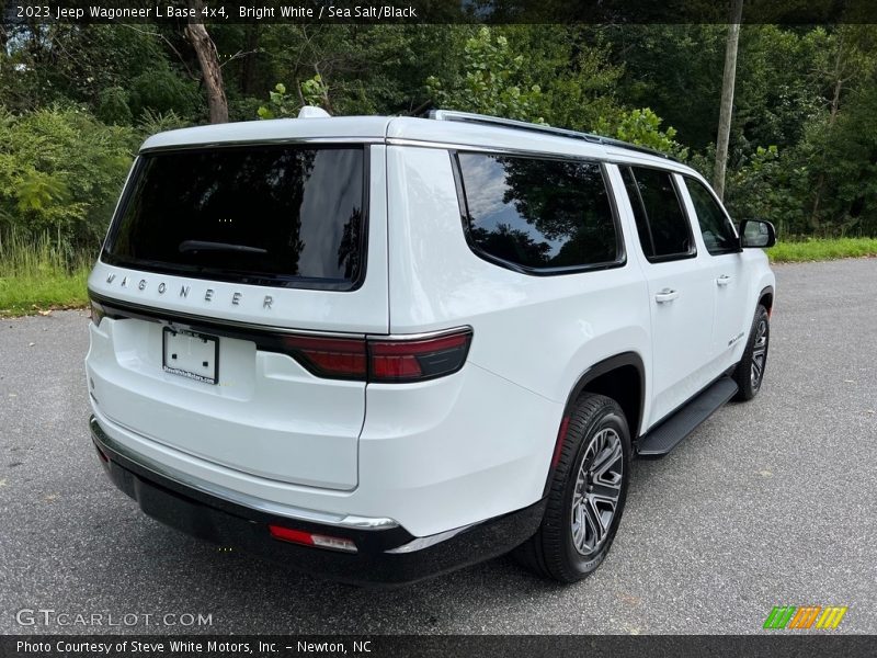 Bright White / Sea Salt/Black 2023 Jeep Wagoneer L Base 4x4