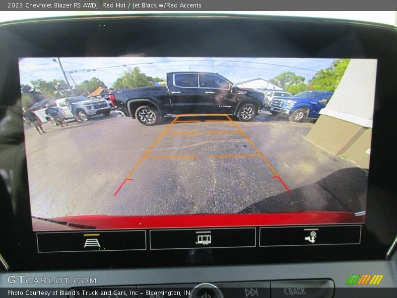 Red Hot / Jet Black w/Red Accents 2023 Chevrolet Blazer RS AWD