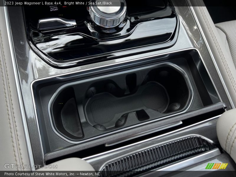 Bright White / Sea Salt/Black 2023 Jeep Wagoneer L Base 4x4