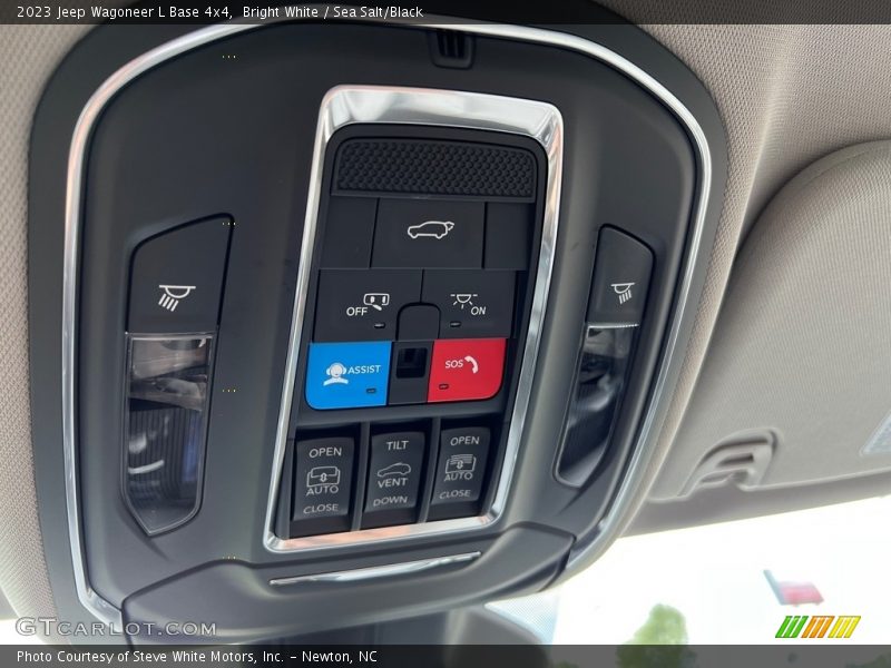 Controls of 2023 Wagoneer L Base 4x4