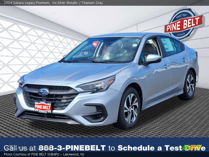 Ice Silver Metallic / Titanium Gray 2024 Subaru Legacy Premium