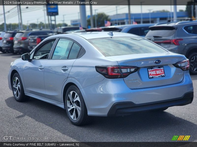 Ice Silver Metallic / Titanium Gray 2024 Subaru Legacy Premium