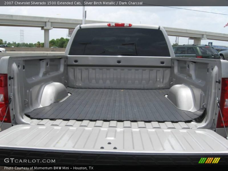 Silver Birch Metallic / Dark Charcoal 2007 Chevrolet Silverado 1500 Extended Cab