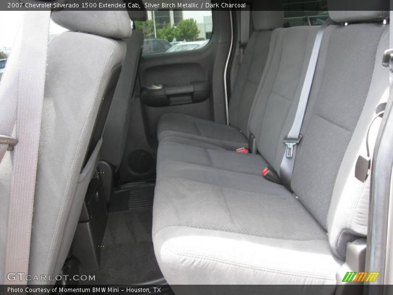 Silver Birch Metallic / Dark Charcoal 2007 Chevrolet Silverado 1500 Extended Cab