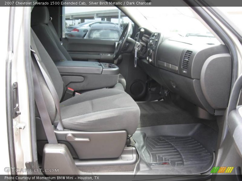 Silver Birch Metallic / Dark Charcoal 2007 Chevrolet Silverado 1500 Extended Cab