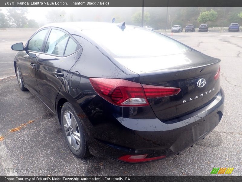 Phantom Black / Beige 2020 Hyundai Elantra Value Edition