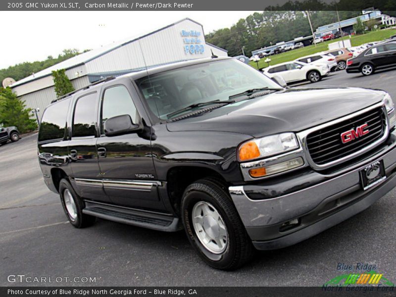 Carbon Metallic / Pewter/Dark Pewter 2005 GMC Yukon XL SLT