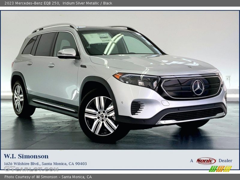 Iridium Silver Metallic / Black 2023 Mercedes-Benz EQB 250