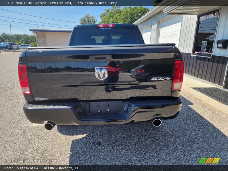 Black / Black/Diesel Gray 2014 Ram 1500 Express Crew Cab 4x4