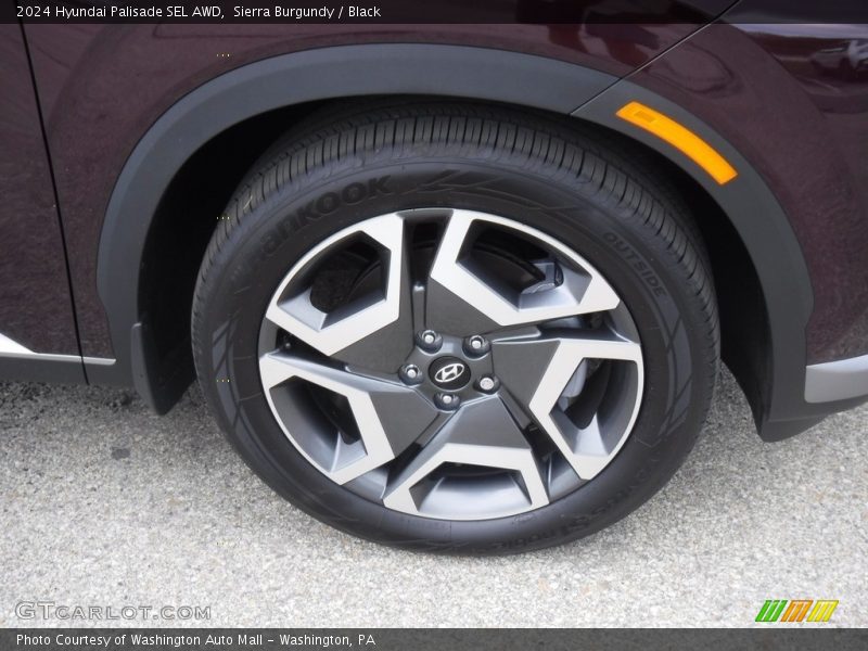 Sierra Burgundy / Black 2024 Hyundai Palisade SEL AWD