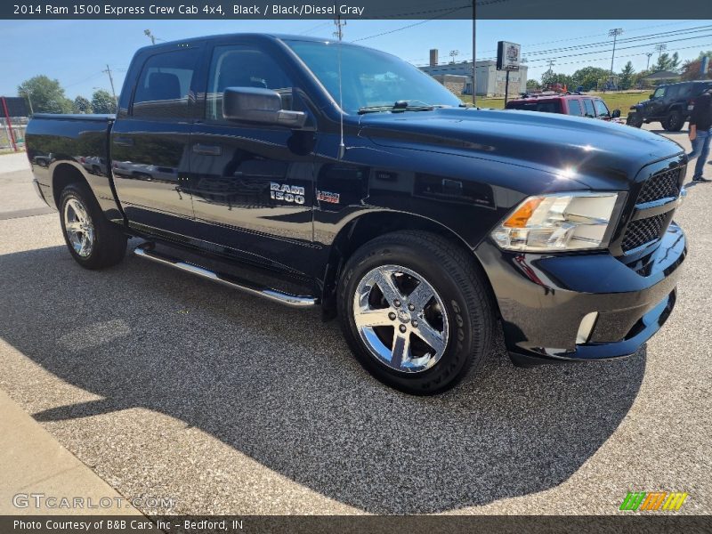 Black / Black/Diesel Gray 2014 Ram 1500 Express Crew Cab 4x4