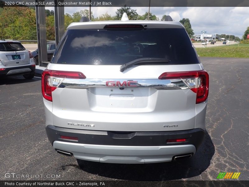 Quicksilver Metallic / Jet Black 2020 GMC Acadia SLE AWD