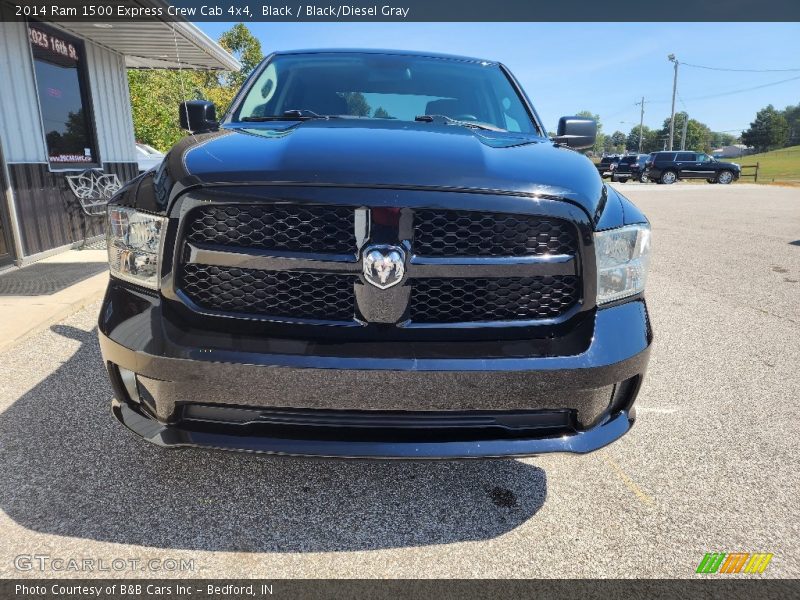 Black / Black/Diesel Gray 2014 Ram 1500 Express Crew Cab 4x4
