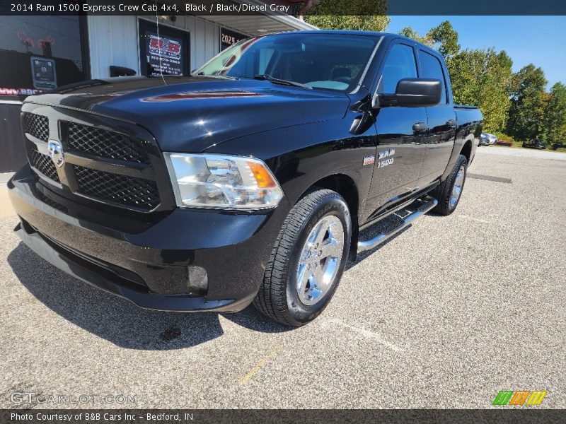 Black / Black/Diesel Gray 2014 Ram 1500 Express Crew Cab 4x4