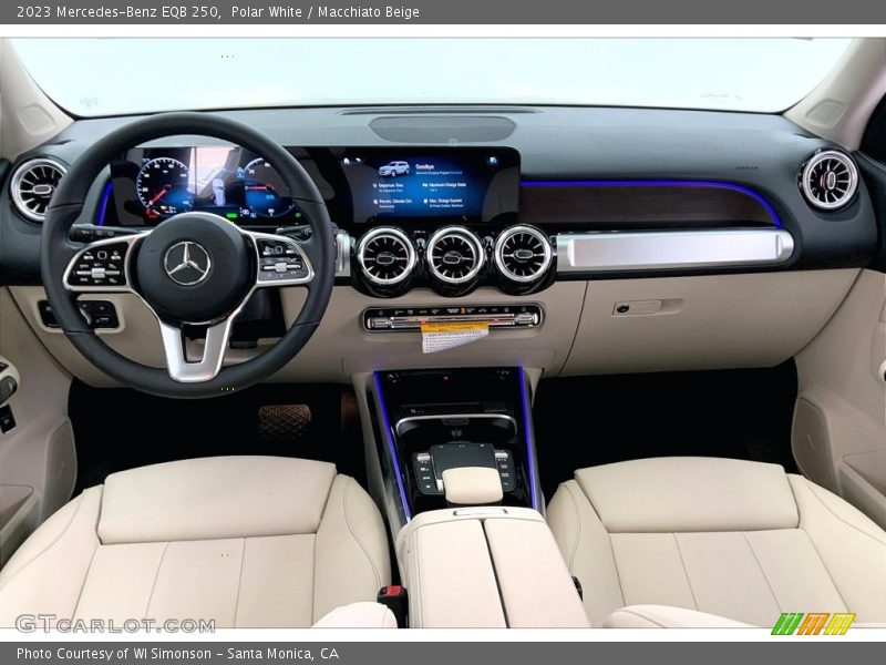 Polar White / Macchiato Beige 2023 Mercedes-Benz EQB 250
