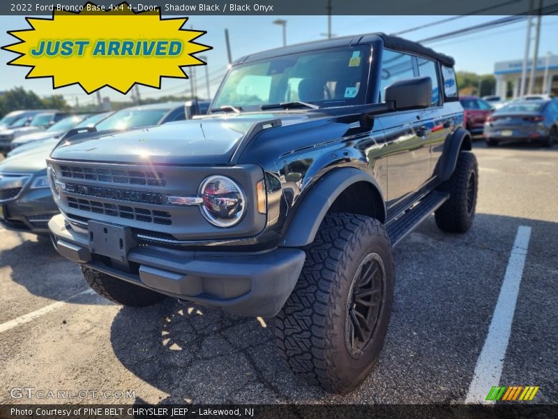 Shadow Black / Black Onyx 2022 Ford Bronco Base 4x4 4-Door