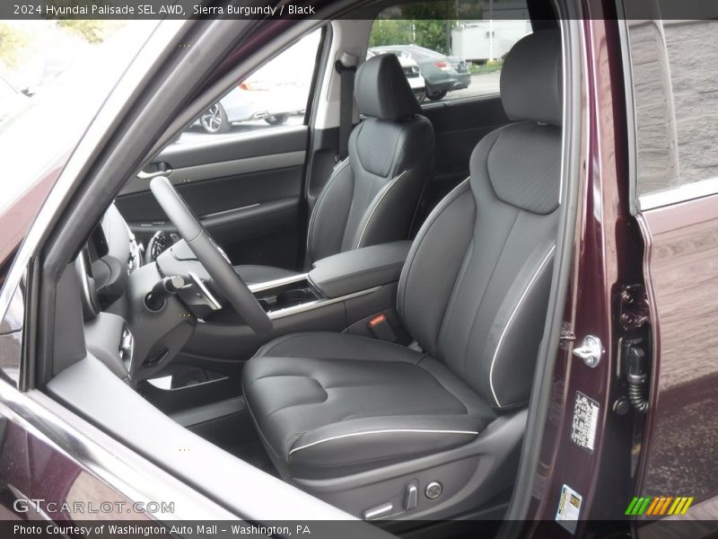 Sierra Burgundy / Black 2024 Hyundai Palisade SEL AWD