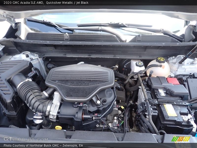 Quicksilver Metallic / Jet Black 2020 GMC Acadia SLE AWD