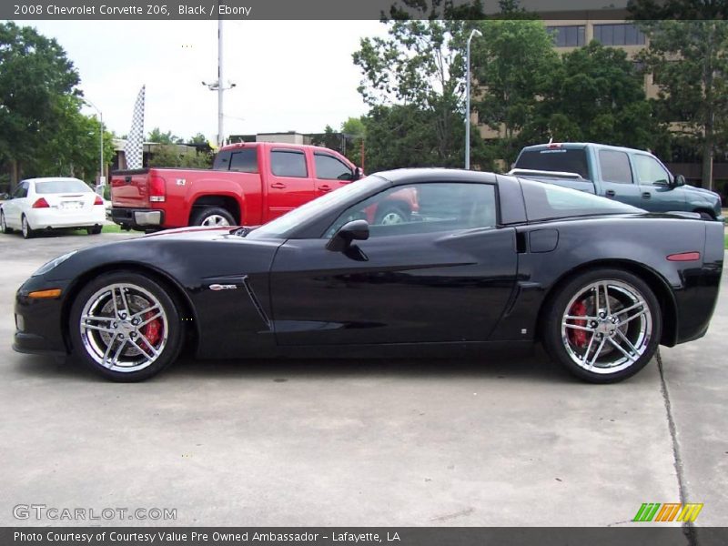 Black / Ebony 2008 Chevrolet Corvette Z06