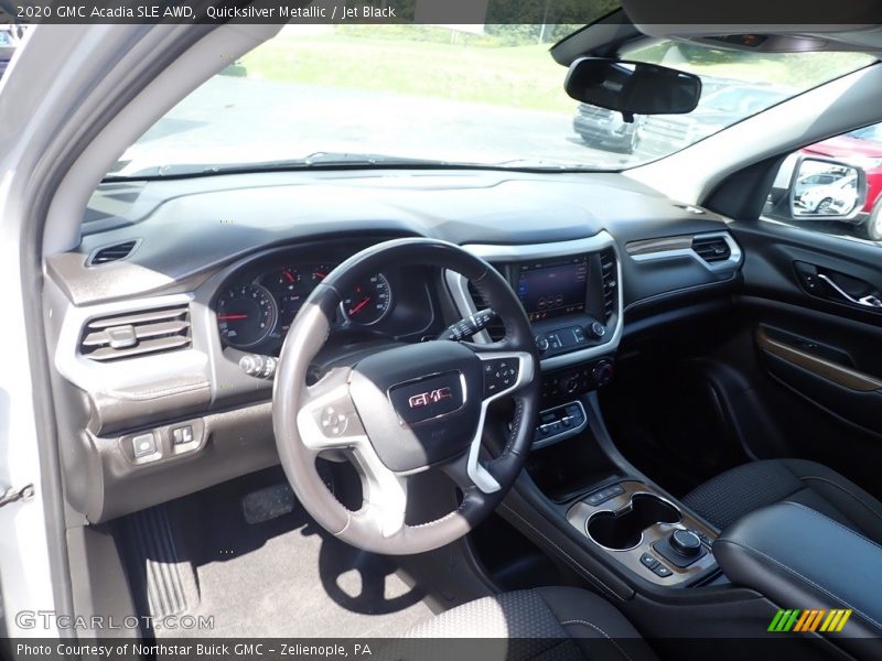Quicksilver Metallic / Jet Black 2020 GMC Acadia SLE AWD