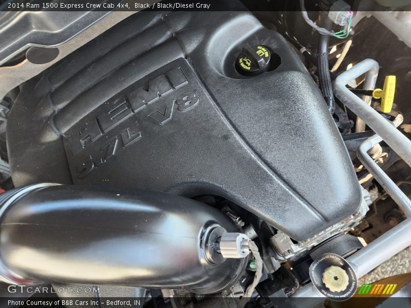Black / Black/Diesel Gray 2014 Ram 1500 Express Crew Cab 4x4