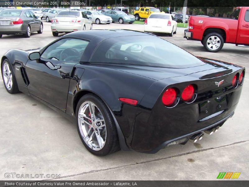 Black / Ebony 2008 Chevrolet Corvette Z06