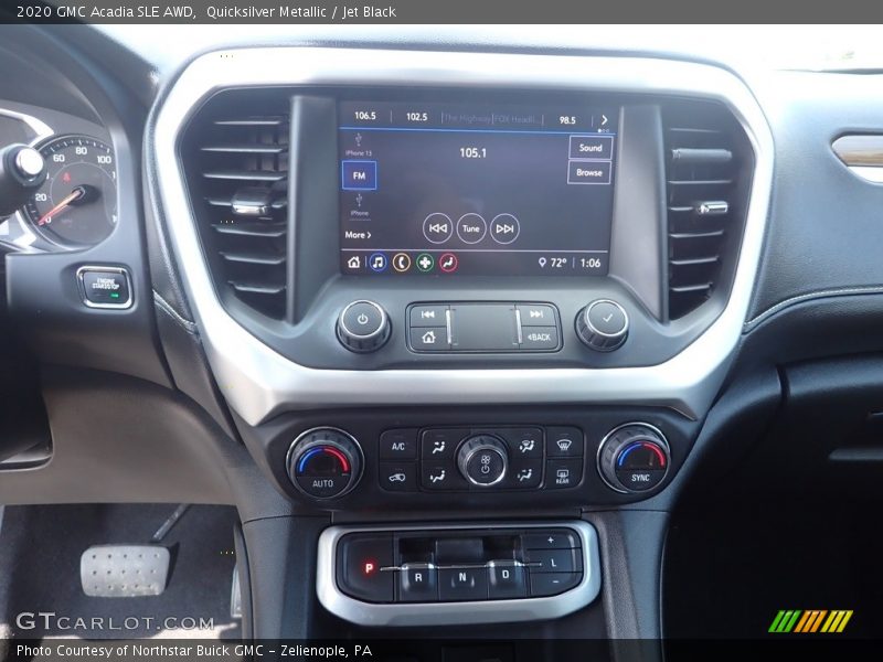 Quicksilver Metallic / Jet Black 2020 GMC Acadia SLE AWD