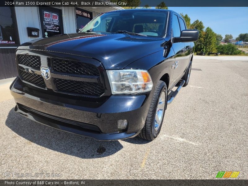 Black / Black/Diesel Gray 2014 Ram 1500 Express Crew Cab 4x4