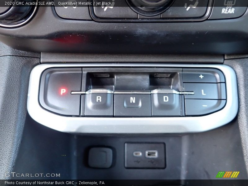 Quicksilver Metallic / Jet Black 2020 GMC Acadia SLE AWD