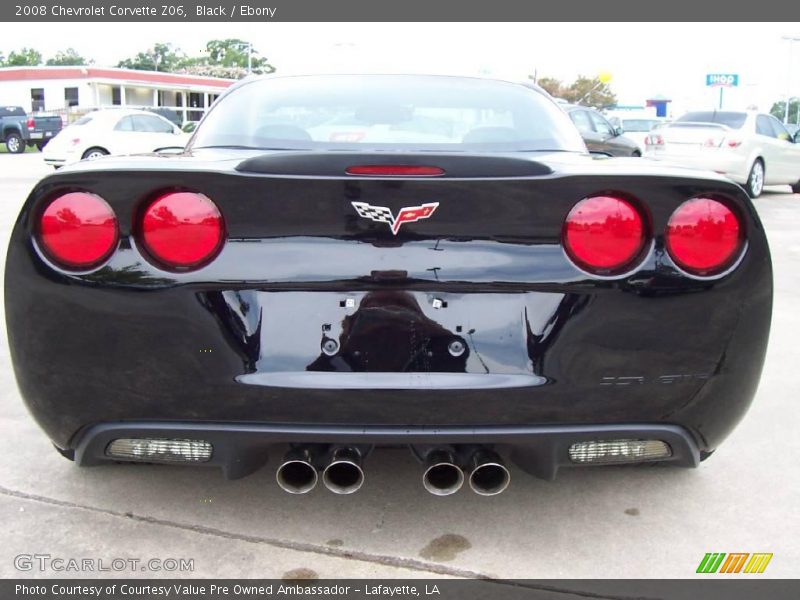Black / Ebony 2008 Chevrolet Corvette Z06
