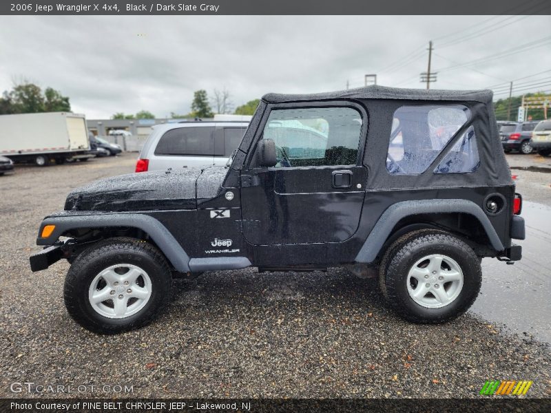 Black / Dark Slate Gray 2006 Jeep Wrangler X 4x4